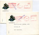 1973/76 5 Enveloppen Gemeente BEVEREN WAAS - Rode Machine Stempel Gemeentefeesten - 1960-79