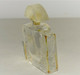 ANCIEN FLACON MINIATURE LALIQUE EAU DE TOILETTE Avec BOUCHON Collection Vitrine Il Est Vide - Miniaturen (zonder Doos)