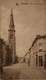 Borgerhout  (Antwerpen) Kerk Der Heilige Familie (straatzicht) 1930 Vlekkig - Antwerpen