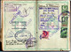 Delcampe - 284,GREECE,NIGERIA 1946-1958 COMPLETE 72 PAGES GREEK PASSPORT MANY STAMPS AND REVENUES(125)33 SCANS - Nigeria (...-1960)