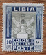 Italia Libia Sassone Nr 32 Mint/*/ongebruikt CV € 450,00 (1160) - Libye