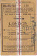 S N C F BILLET DE  TRAIN CHEMIN DE FER EN WAGONS LIT DE BORDEAUX POUR LONDRES DU 16/07/1949 N+ 119 - Europa