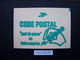 2058-C1a CARNET NUMEROTE FERME 20 TIMBRES SABINE DE GANDON 1,10 VERT CODE POSTAL (BOITE C) - Moderne : 1959-...