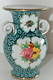 PETIT VASE PORCELAINE ITALY DERUTA FLEURI FLEURS MILIEU XXe MAJOLIQUE VINTAGE COLLECTION VITRINE - Deruta (ITA)