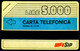 G 11 C&C 1108 SCHEDA TELEFONICA NUOVA MAGNETIZZATA FASCE ORARIE 5 31.12.89 MAN - Publiques Thématiques