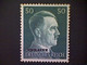 Russia, Scott #N58, Mint (*), 1941, Hitler Overprint Ukraine, 50pf, Myrtle Green - 1941-43 Occupation: Germany