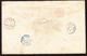 1866 Embossed Lace Valentine. Mit Dazu Gehörigem Gelaufenen Couvert (Briefumschlag). Leicht Eingetrennt Und Etwas - Brieven En Documenten