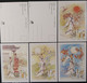 MACAU 2004 文学和文学人物 MAX CARDS SET OF 6, RARE VF CONDITION POST OFFICE VERSION - Maximumkarten