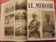 Delcampe - Le Miroir Recueil Reliure 1915 (année Complète 52 N°). Guerre 14-18 Très Illustrée, Documentée. Zeppelin Avion Soldats - War 1914-18