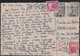 ESPAGNE - CARTE POSTALE DE TARRAGONA POUR LA FRANCE - CARTE POSTALE TAXEE A ST LEU LA FORET - FRANCE. - Covers & Documents