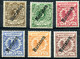 MARIANA ISL. 1900 - Mi.1II-6II (Yv.1A-6A, Sc.11-16) Compl. Set MH Perfect (VF) Signed Lantelme - Mariana Islands