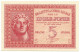 5 DRACME OCCUPAZIONE ITALIANA DELLA GRECIA ISOLE JONIE APRILE 1942 QFDS - Andere & Zonder Classificatie