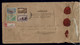 Turquie 1922 - Grande Enveloppe Recommandée Sans Courrier De Galata Pour Fribourg SUISSE - Lettres & Documents