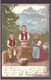 Ansichtskarte Schweiz Appenzeller Tracht - Gelaufen Grabs 1905 - Grabs