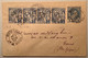 1892 AFFRANCHISSEMENT RARE Yv 13 (1891 Albert 1er) Sur Entier Postal 5c Charles III (1885) Monaco>Gand (lettre Cover - Briefe U. Dokumente