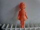 Poupee (petite) Plastique - Vintage H 17cm - Andere & Zonder Classificatie