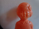 Poupee (petite) Plastique - Vintage H 17cm - Sonstige & Ohne Zuordnung