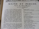 Delcampe - MAINE Et PERCHE 1950 LA FRANCE À TABLE : Moulin-l'Evêque:La Flêche;Yvré-l'Evêque; St-Ceneri-le-Gerei; Mortagne;Sillé;Etc - Tourismus Und Gegenden