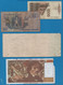 LOT BILLETS 5 BANKNOTES: DEUTSCHES REICH - ITALIA - FRANCE - EGYPT - Lots & Kiloware - Banknotes