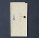 Ancien Ticket Paris 1930 D Metropolitain Railway Tickets 3 - Europa