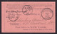 USA: Official Business Return Receipt Postcard, 1890, Post Office, Rare Cancel Naugatuck Conn (traces Of Use) - Dienstmarken