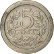 Monnaie, Pays-Bas, Wilhelmina I, 5 Cents, 1908, TTB, Copper-nickel, KM:137 - 5 Cent