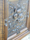 GRANDE ANCIENNE PORTE NOYER HENRI II DECOR AU PANIER DE FRUITS En EPAISSEUR Déco Collection Meuble Ancien - Sonstige & Ohne Zuordnung