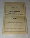 BULLETIN HEBDOMADAIRE DES LIMITATIONS TEMPORAIRES DE VITESSE, LIM, 1961, SNCF REGION EST, LIGNES, TRAINS, CHEMINS DE FER - Railway