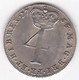 Grande Bretagne 4 Pence "Groat" 1735 George II , En Argent,   KM# 570 - F. 4 Pence/ Groat