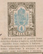 1908 Hungary REVENUE TAX STAMP Animal Passport SHEEP - NÓGRÁG County SZIRÁK - Revenue Stamps