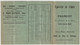 Saint Leu La Forêt (95) Petit Horaire Des Trains Vers Paris  Nord 1925 Pubs Commerces Rouot Domby Orsal Froment ... - Europe