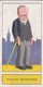 15 Phillip Snowden  - Politics - Personalities Of Today, Caricatures 1932 -  Phillips Cigarette Card - Original - Phillips / BDV