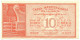 10 DRACME CASSA MEDITERRANEA DI CREDITO PER LA GRECIA 1941 FDS-/FDS - Other & Unclassified