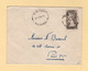 Liban - Beyrouth - 1945 - Par Avion Destination France - Timbre Fiscal Surtaxe Armee - Lebanon