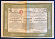 RUSSIA RAILWAY „WLADIKAWKAS EISENBAHN“ BOND 1913 1000 MARK (Russie Obligation Chemin De Fer - Autres & Non Classés