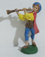 33947 Pastorello Presepe - Statuina In Plastica - Musicante - Christmas Cribs