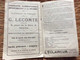 Delcampe - TOURS-GUIDE  Ville De Tours  ANNÉE 1919 - Menus