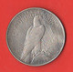 Usa Token One Dollar Dollaro 1921 Pace Peace Fake Falso False Faux Falsch - 1921-1935: Peace