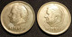 BELGIQUE - BELGIUM - Lot De 2 Pièces - 5 FRANCS - Baudouin Ier - 1994 FR - 1994 NL - KM 189 - KM 190 - 5 Frank