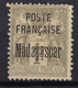 MADAGASCAR - 1895 - YT N° 21 (*) - SANS GOMME - INFIME PLI D'ANGLE - COTE 2022 = 200 EUR - Nuovi