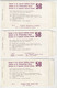 Belgium EXPO 58 - 6 Souvenir Covers FDC B211015 - 1951-1960