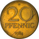 Monnaie, GERMAN-DEMOCRATIC REPUBLIC, 20 Pfennig, 1984, Berlin, TB+, Laiton - 20 Pfennig
