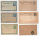 CANADA - QV / 6 ENTIERS POSTAUX TOUS DIFFERENTS - STATIONERY (ref 8618) - 1860-1899 Reign Of Victoria