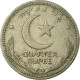 Monnaie, Pakistan, 1/4 Rupee, 1951, TTB, Nickel, KM:5 - Pakistan