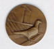 Ancienne Medaille Old Medal 1928 Bronze Brons Pigeon Duif CRA Colombophile Paloma A. Matthijssens - Other & Unclassified