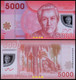 Chile 1000-2000-5000 Pesos, (2012), AA Prefix And Low S/N, Matching S/N, Polymer - Chile