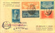 1916/1948, Seven Covers To Germany, Mostly Transatlatik Air Mail Incl. Airship "HINDENBURG" - Autres & Non Classés