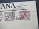 Vatikan 1929 / 32 Freimarken Nr.6 Und 7 MiF Umschlag Vaticana Citta Del Vaticano Nach Heidelberg Gesendet - Brieven En Documenten
