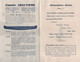 Prospectus Commercial  à 2 Volets ( 4 Pages )/CANOËS  CHAUVIERE/Vitry Sur Seine/Paris/Vers 1930-1945    MAR89 - Sport & Tourismus