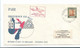 NZ190/ NEUSEELAND - Sonderflug Mit KLM, Christchurch - Amsterdam Mit 2 Sh, Marke King Georg VI - Briefe U. Dokumente